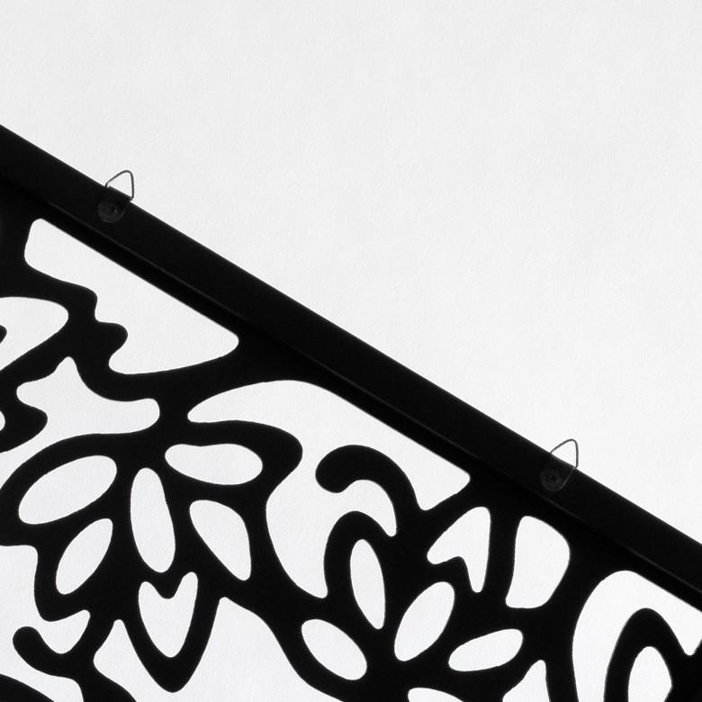 アートパネル レリーフ 長方形 ロータス 約40x80cm 彫刻 木彫り風 木製 ウォールパネル アジアン おしゃれ 10784 | ブランド登録なし | 08