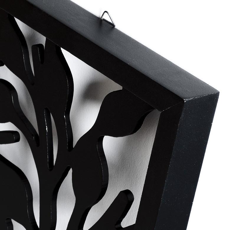 アートパネル レリーフ 壁掛け 木製 長方形 モダン 約40×80cm リーフ 植物 壁飾り 木彫り 彫刻 モダン アジアン雑貨 バリ雑貨 おしゃれ 10785 | ブランド登録なし | 03