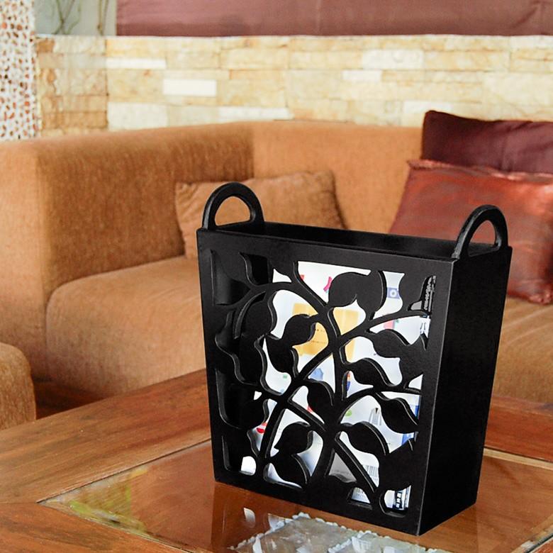 マガジンラック 彫刻アート オブジェ 収納 モダン インテリア 彫刻風 リビング レリーフモチーフ マガジン 新聞 本 おしゃれ 10801 | ブランド登録なし | 12