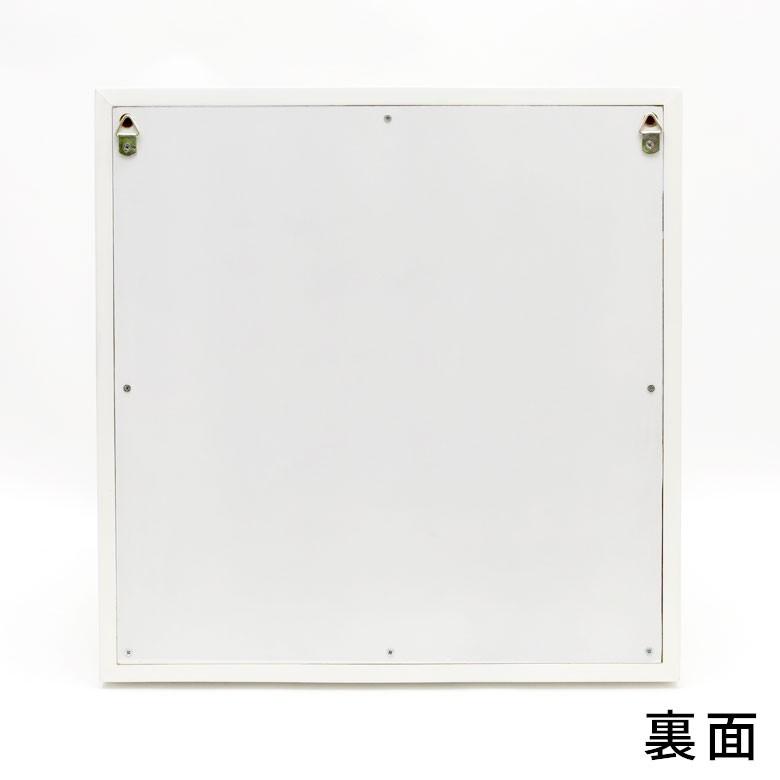 アジアン雑貨 オリエンタルな模様のアートミラー ホワイト 10806 | ブランド登録なし | 08