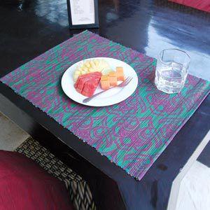 ランチョンマット おしゃれ アジアン プレースマット ランチマット ウォーターヒヤシンス アジアン雑貨 アジア工房 10810 | ブランド登録なし