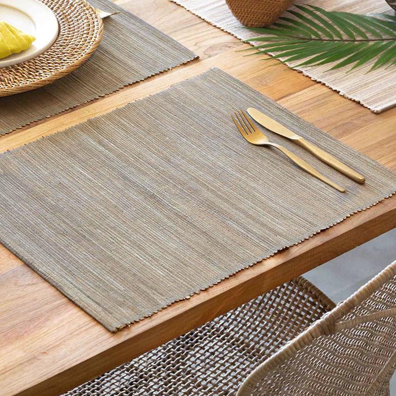 ランチョンマット アジアン テーブルウェア テーブルマット おしゃれ ウォーターヒヤシンス アジアン雑貨 アジア工房 キッチン用品 10814 | ブランド登録なし