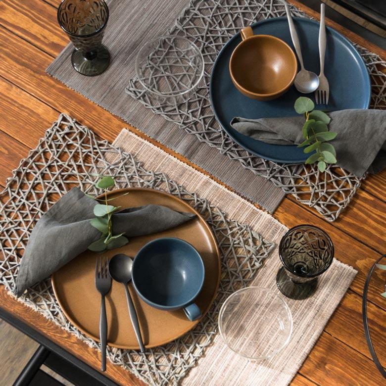 ランチョンマット アジアン テーブルウェア テーブルマット おしゃれ ウォーターヒヤシンス アジアン雑貨 アジア工房 キッチン用品 10814 | ブランド登録なし | 06