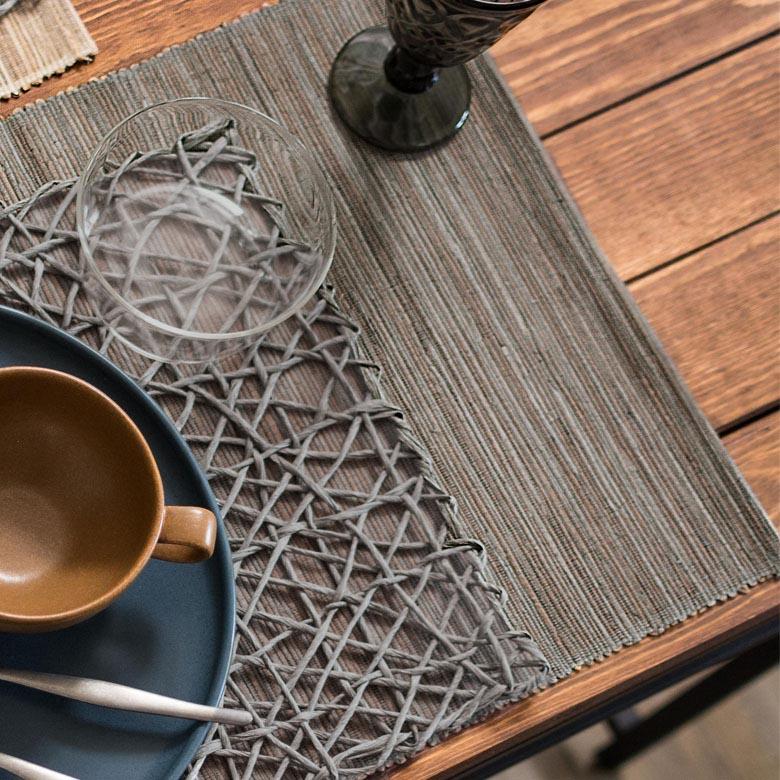 ランチョンマット アジアン テーブルウェア テーブルマット おしゃれ ウォーターヒヤシンス アジアン雑貨 アジア工房 キッチン用品 10814 | ブランド登録なし | 08