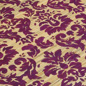 テーブルランナー ウォーターヒヤシンス製 パープル×ナチュラル アジア工房 10830 | ブランド登録なし | 02