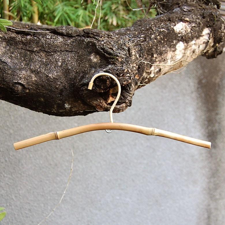 アジアン雑貨 バンブーのシンプルハンガー アジア工房 10857 | ブランド登録なし