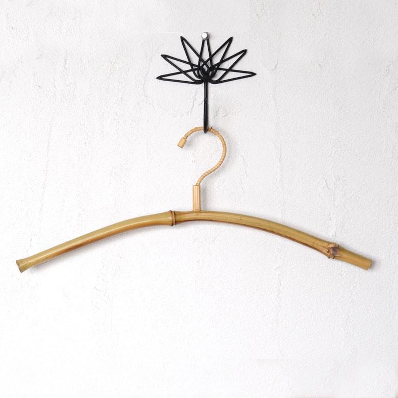 アジアン雑貨 バンブーのシンプルハンガー アジア工房 10857 | ブランド登録なし | 03
