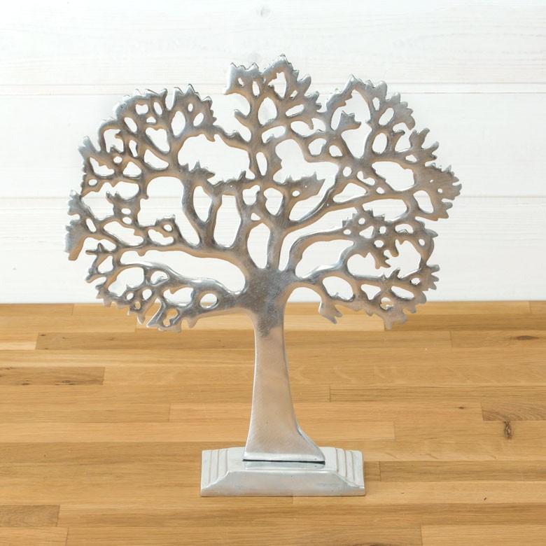 珊瑚をモチーフにしたアルミのオブジェ 置物 アジア工房 10914 | ブランド登録なし | 01