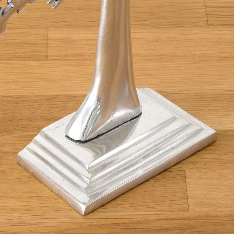 珊瑚をモチーフにしたアルミのオブジェ 置物 アジア工房 10914 | ブランド登録なし | 02