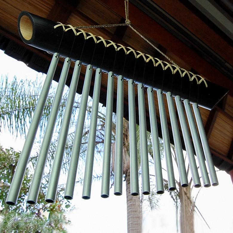 ウィンドチャイム 風鈴 ラタン 竹 アジアン バリ雑貨 玄関 インテリア おしゃれ エスニック 10919 | ブランド登録なし | 04