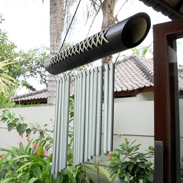 ウィンドチャイム 風鈴 ラタン 竹 アジアン バリ雑貨 玄関 インテリア おしゃれ エスニック 10919 | ブランド登録なし | 05