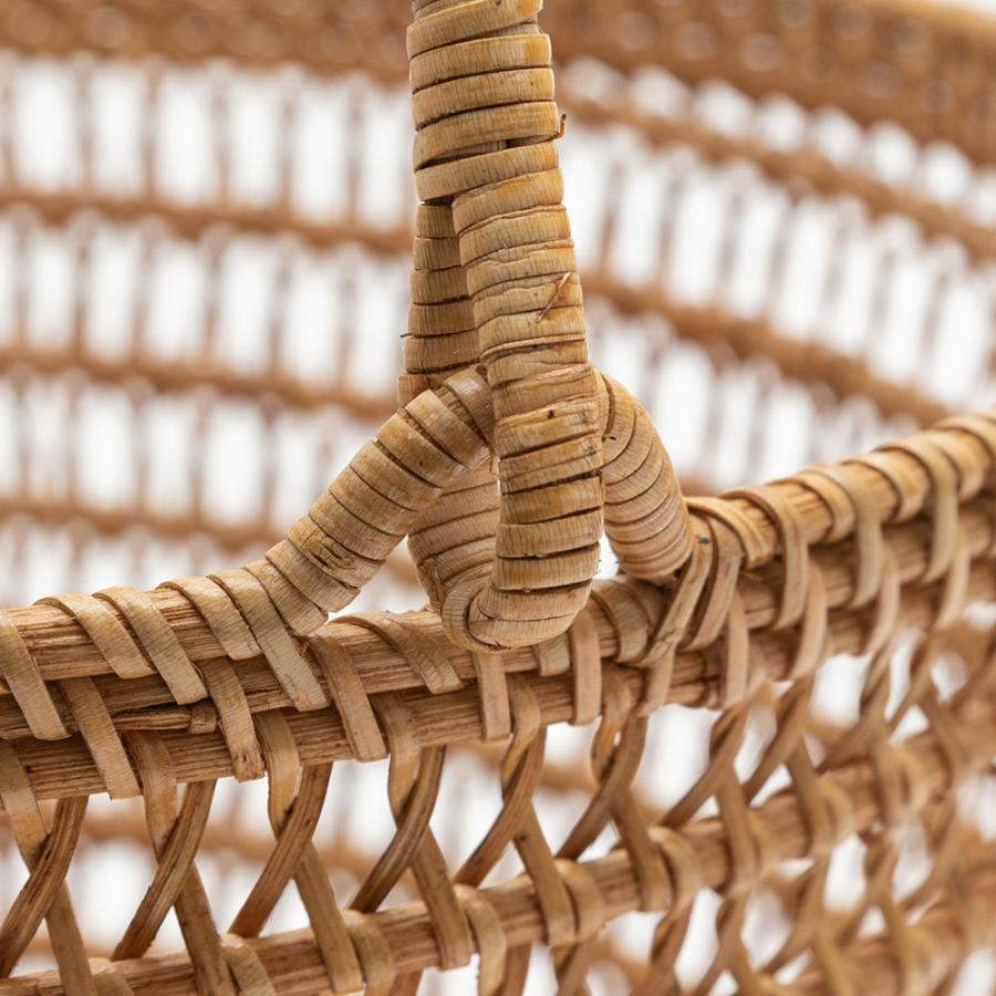 バスケット かご 収納 整理 整頓 持ち手つき 収納ボックス 小物入れ ラタン アジアン バリ ナチュラル 雑貨 アジア工房 10923 | ブランド登録なし | 06