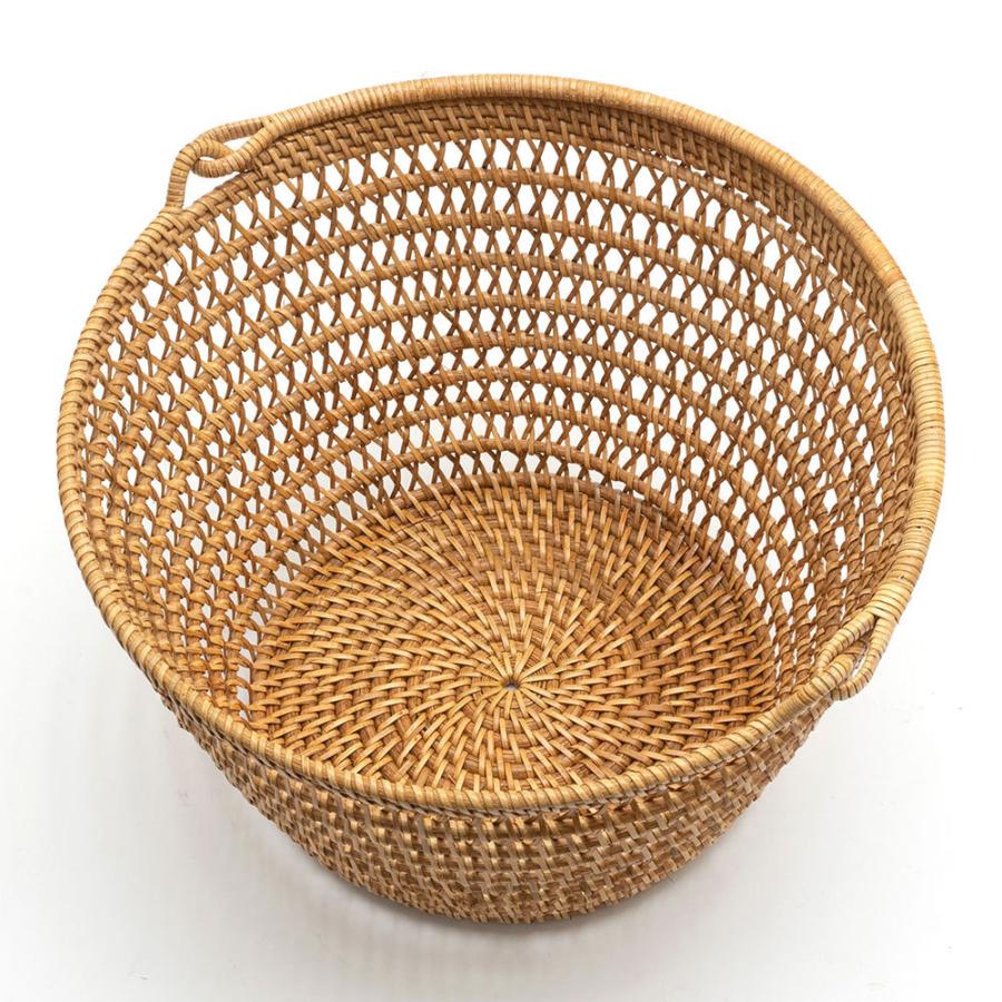 バスケット かご 収納 整理 整頓 持ち手つき 収納ボックス 小物入れ ラタン アジアン バリ ナチュラル 雑貨 アジア工房 10923 | ブランド登録なし | 08