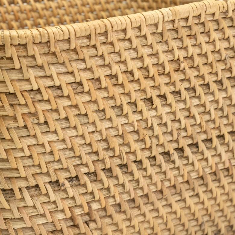 バスケット 脱衣かご 洗濯 かご バスケット 収納バスケット 収納ボックス バスタオル入れ ラタン ナチュラル アジアン おしゃれ 10926 | ブランド登録なし | 01