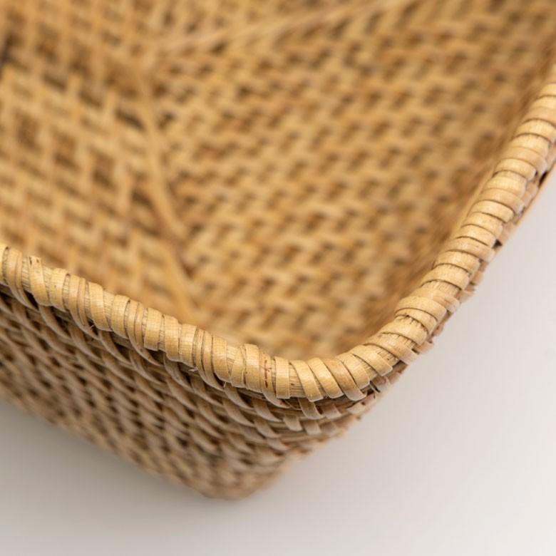 バスケット 脱衣かご 洗濯 かご バスケット 収納バスケット 収納ボックス バスタオル入れ ラタン ナチュラル アジアン おしゃれ 10926 | ブランド登録なし | 08