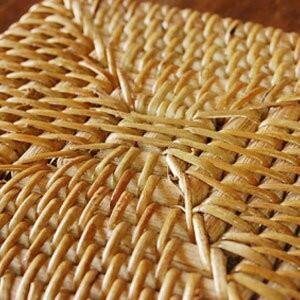 コースター おしゃれ アジアン スクエア 四角い 天然素材 カフェ 店舗 ホテル 旅館 バリ 雑貨 アジア工房 10929 | ブランド登録なし | 01