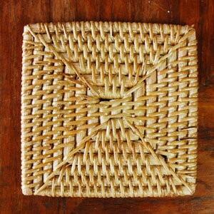 コースター おしゃれ アジアン スクエア 四角い 天然素材 カフェ 店舗 ホテル 旅館 バリ 雑貨 アジア工房 10929 | ブランド登録なし | 02