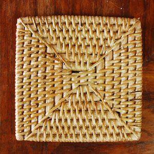 コースター おしゃれ アジアン スクエア 四角い 天然素材 カフェ 店舗 ホテル 旅館 バリ 雑貨 アジア工房 10929 | ブランド登録なし | 03