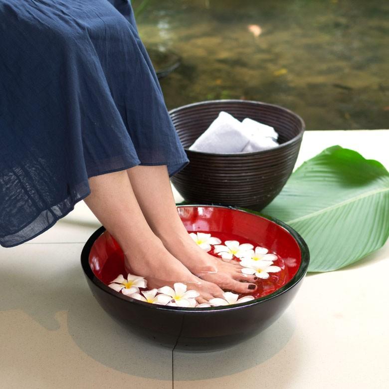 アジアン雑貨 ウッドの赤いスパボウル 丸型 アジア工房 10949 | ブランド登録なし | 02