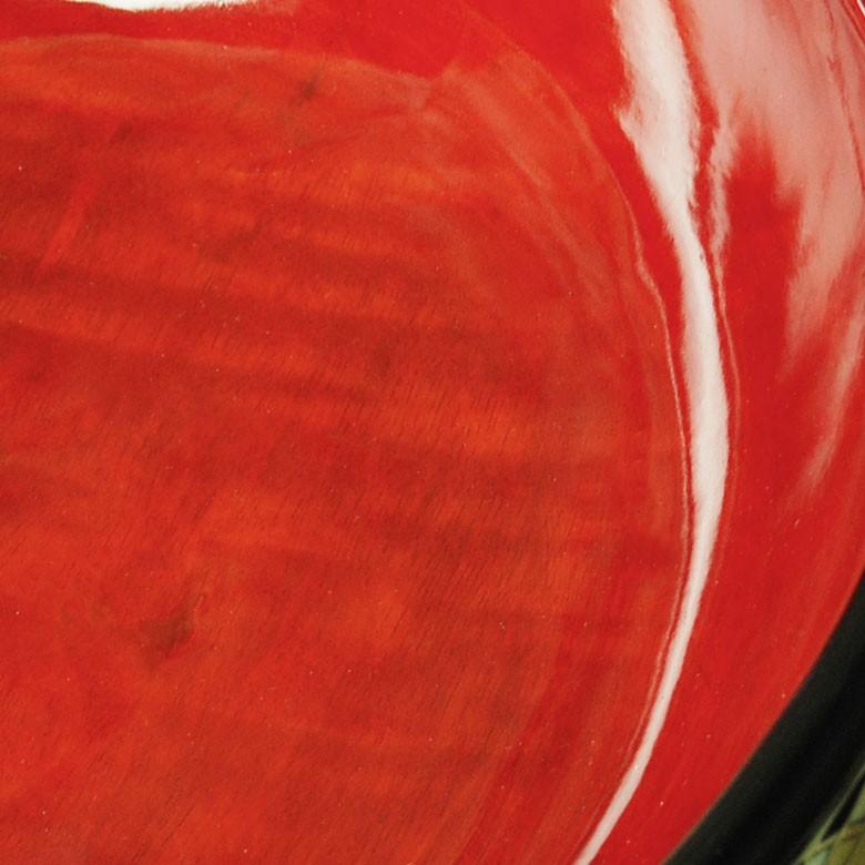 アジアン雑貨 ウッドの赤いスパボウル 丸型 アジア工房 10949 | ブランド登録なし | 03