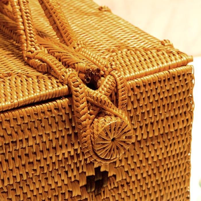 アタで編まれたコスメバッグ ハイタイプ アジア工房 10982 | ブランド登録なし | 03