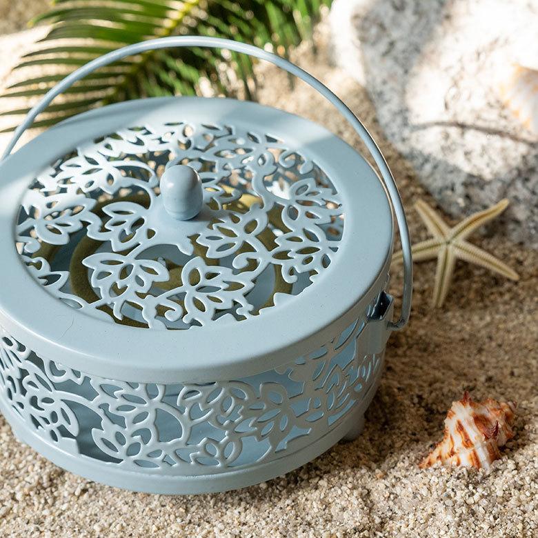 蚊取り線香入れ 蚊取り線香ホルダー 蚊取り線香立て おしゃれ 5個セット ロータス蓮柄 蚊遣り 蚊やり スチール製 ブラック 黒 虫よけ対策 アジア工房 10 | ブランド登録なし | 17