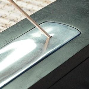 マホガニーウッドで出来たモダンな万能お香立て ブラック アジア工房 11034 | ブランド登録なし | 02