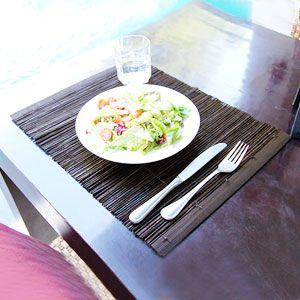 ランチョンマット アジアン おしゃれ テーブルウェア モダン 和 食卓 リゾート パームリディ バンブー 竹 バリ 雑貨 アジア工房 11042 | ブランド登録なし