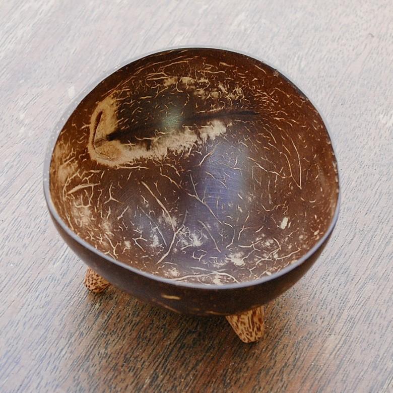 デコレーションボウル 小物入れ 置物 収納 アクセサリーケース 卓上 オブジェ ココナッツ アジアン バリ雑貨 11272 | ブランド登録なし | 04