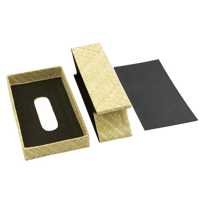 パンダンで編まれた折り畳みティッシュケースカバー ナチュラル アジア工房 11359 | ブランド登録なし | 05