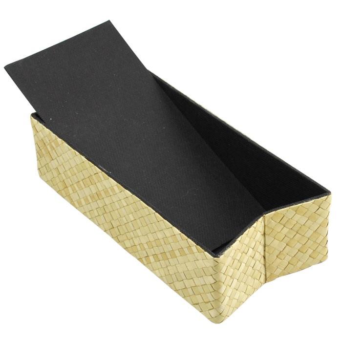 パンダンで編まれた折り畳みティッシュケースカバー ナチュラル アジア工房 11359 | ブランド登録なし | 06