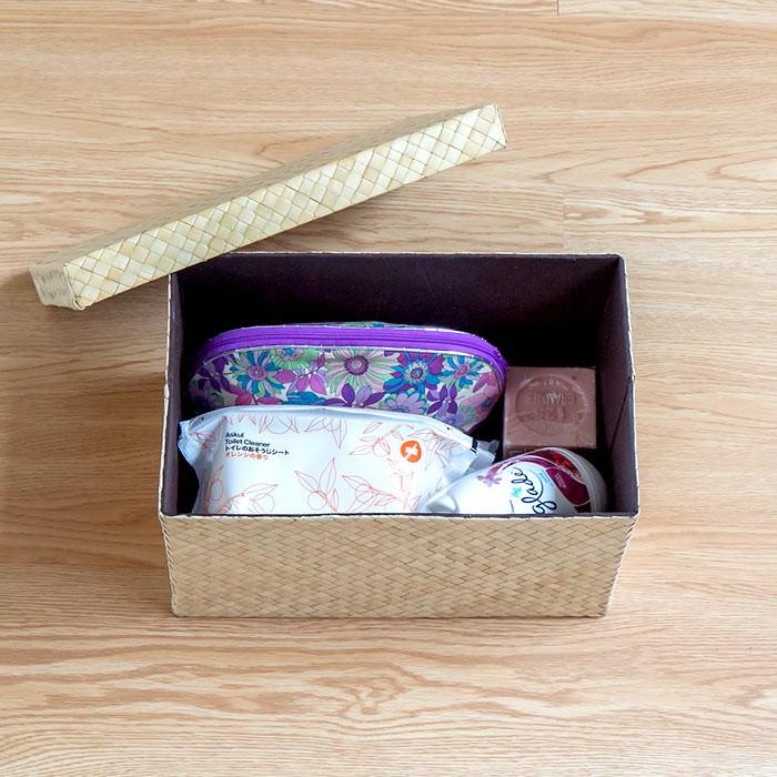 パンダンのモジュール収納ケース ナチュラル S4 アジア工房 11367 | ブランド登録なし | 01