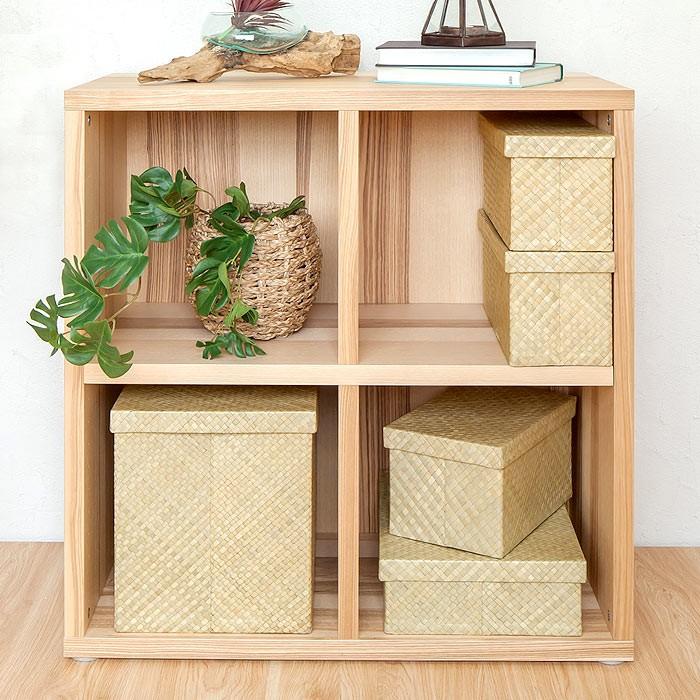 パンダンのモジュール収納ケース ナチュラル L4 アジア工房 11370 | ブランド登録なし | 02