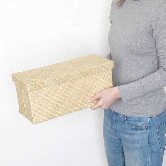 パンダンのモジュール収納ケース ナチュラル L4 アジア工房 11370 | ブランド登録なし | 05