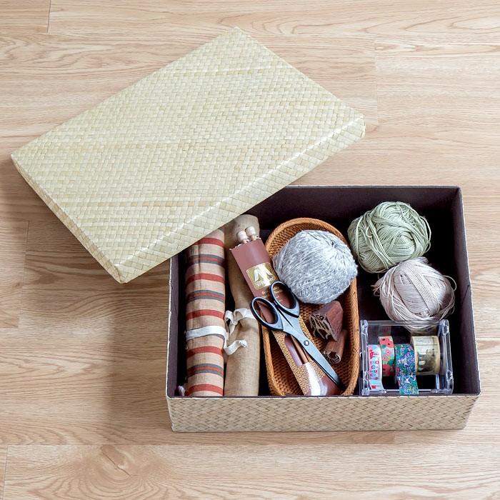 パンダンのモジュール収納ケース ナチュラル M3 アジア工房 11373 | ブランド登録なし | 01