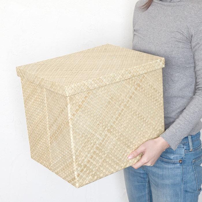 パンダンのモジュール収納ケース ナチュラル L1 アジア工房 11379 | ブランド登録なし | 05