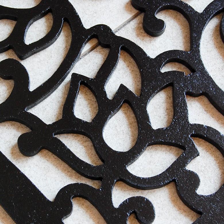 アートパネル レリーフ ランチョンマット モダン ロータス 花 蓮 壁飾り アジアン雑貨 バリ雑貨 南国リゾート エスニック 11393 | ブランド登録なし | 01