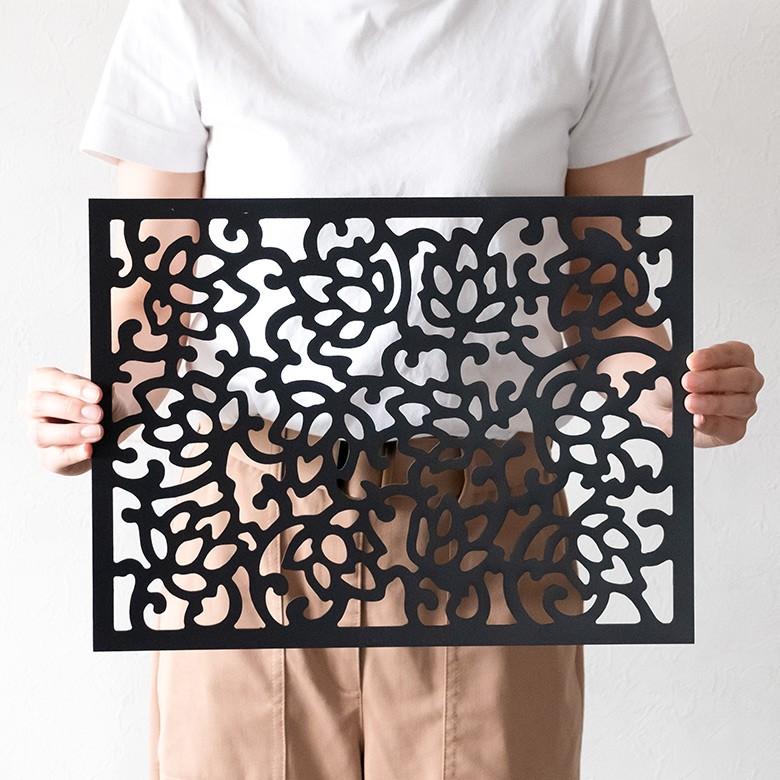 アートパネル レリーフ ランチョンマット モダン ロータス 花 蓮 壁飾り アジアン雑貨 バリ雑貨 南国リゾート エスニック 11393 | ブランド登録なし | 03