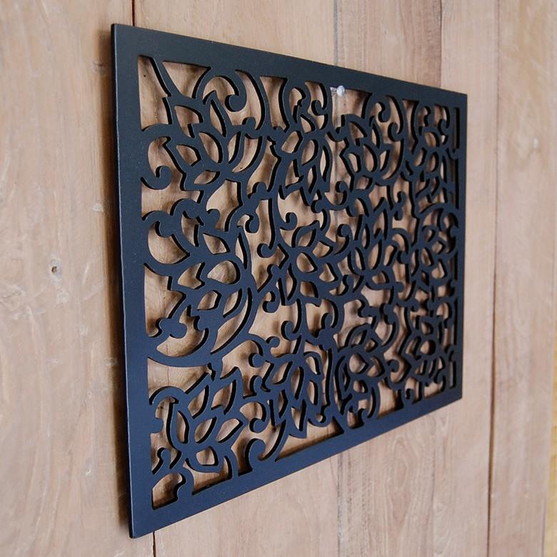 アートパネル レリーフ ランチョンマット モダン ロータス 花 蓮 壁飾り アジアン雑貨 バリ雑貨 南国リゾート エスニック 11393 | ブランド登録なし | 04