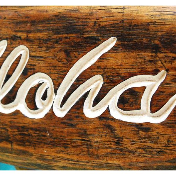 プルメリアがかわいいサーフボード型ウェルカムボード アロハ 11503 | ブランド登録なし | 01