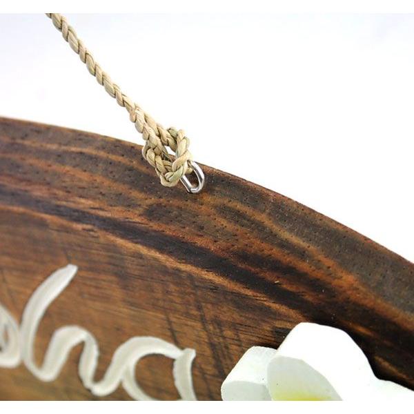 プルメリアがかわいいサーフボード型ウェルカムボード アロハ 11503 | ブランド登録なし | 03