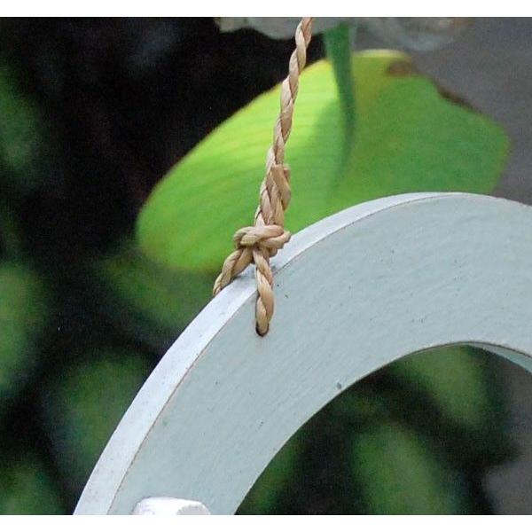 プルメリアとモンステラモチーフのサークル型ウェルカムボード 11505 | ブランド登録なし | 03