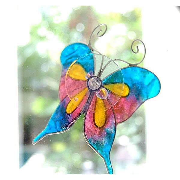 蝶のウィンドウデコレーション Sサイズ 3色展開 アジア工房 1152 | ブランド登録なし | 02