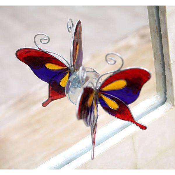 蝶のウィンドウデコレーション Sサイズ 3色展開 アジア工房 1152 | ブランド登録なし | 03