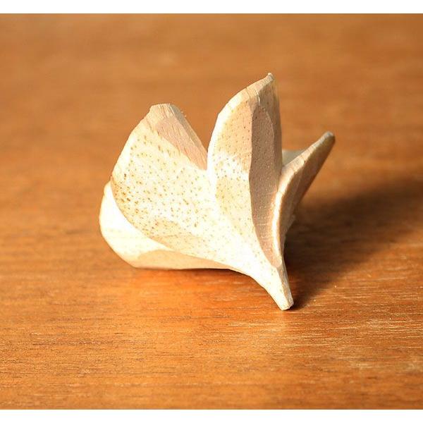 プルメリアの花びらをモチーフにした木製アロマフラワー Cタイプ アジア工房 11600 | ブランド登録なし | 02