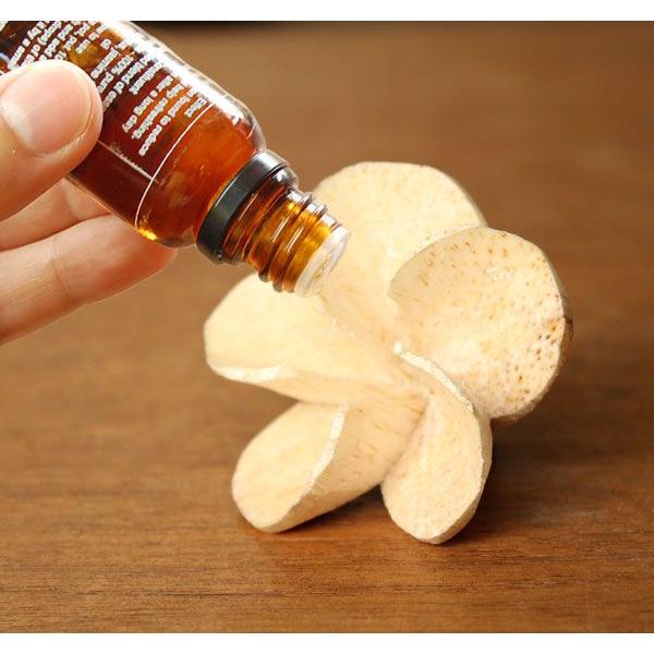 プルメリアの花びらをモチーフにした木製アロマフラワー Cタイプ アジア工房 11600 | ブランド登録なし | 03