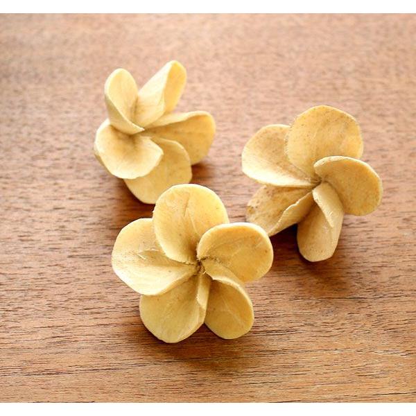 プルメリアの花びらをモチーフにした木製アロマフラワー Cタイプ アジア工房 11600 | ブランド登録なし | 04