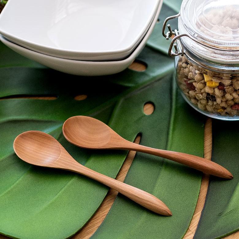 ウッドスプーン サウォウッド 天然木 カトラリー おしゃれ モダン エスニック 木 木製 食器 プレゼント ゲスト用 結婚祝い ウッド ナチュラル アジア工房 11604 | ブランド登録なし | 01