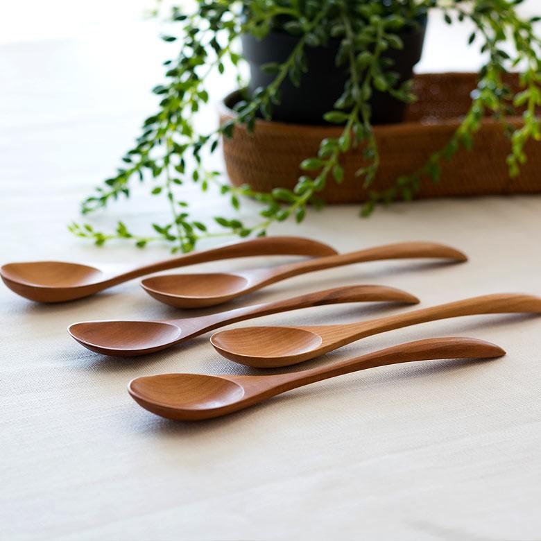 ウッドスプーン サウォウッド 天然木 カトラリー おしゃれ モダン エスニック 木 木製 食器 プレゼント ゲスト用 結婚祝い ウッド ナチュラル アジア工房 11604 | ブランド登録なし | 05