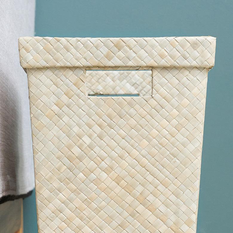 パンダン製 マガジン ラック 収納 ボックス ケース バスケット カタログ スタンド パンフレット 新聞入れ 本立て ブック 本 整理 書類 おしゃれ 西海岸 11758 | ELEMENTS（インテリア） | 10